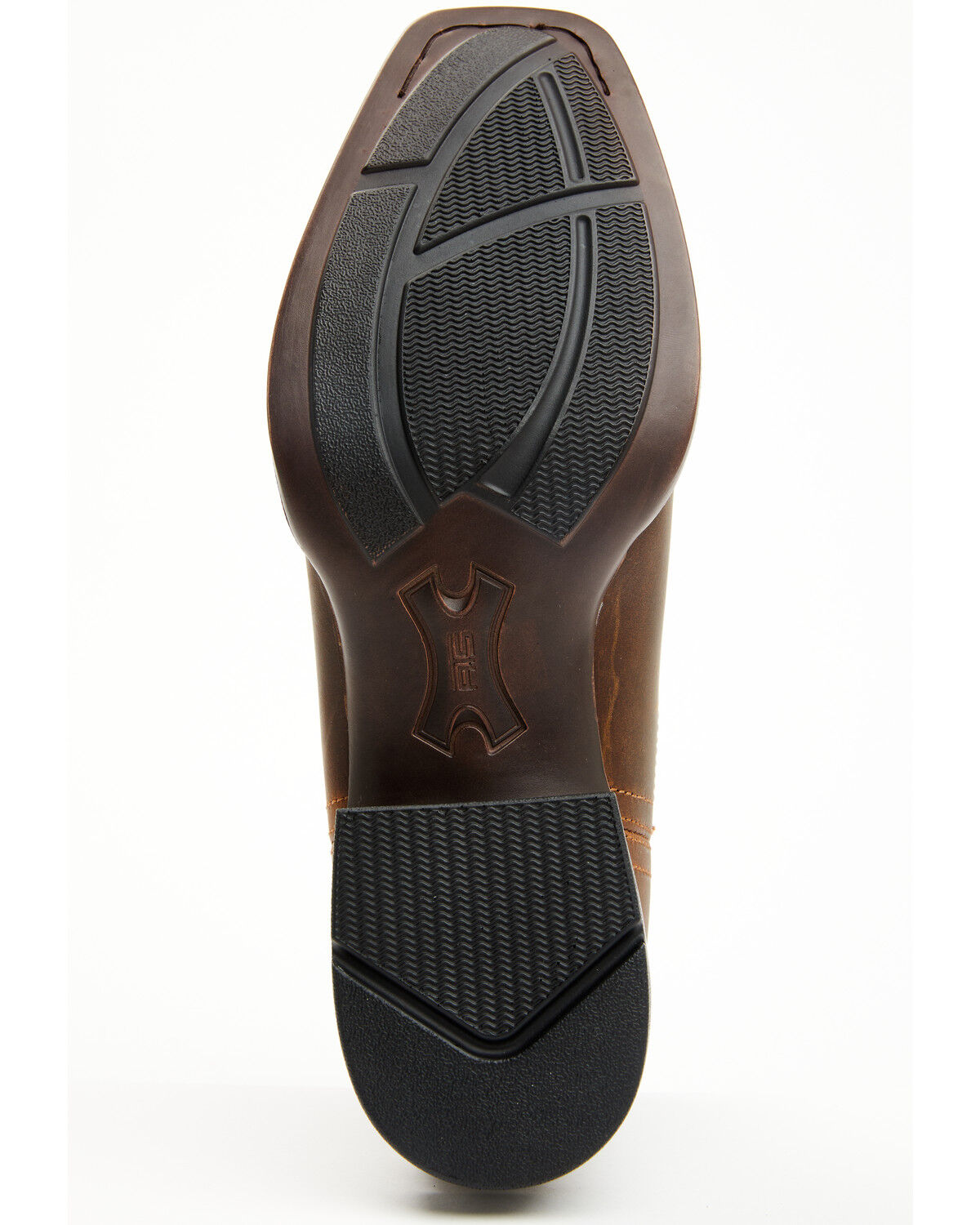 Image #7 - Ariat Men's Booker Ultra Chelsea Boots - Square Toe, Brown, hi-res