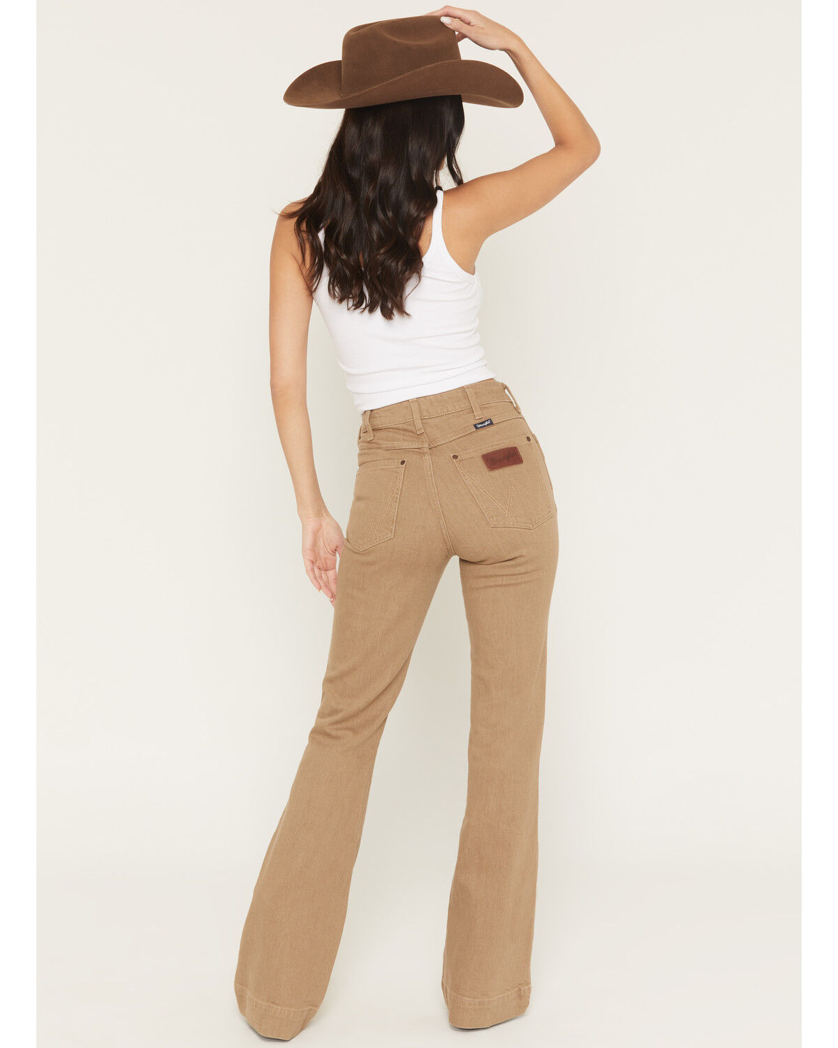 Wrangler Retro Women's Emersyn Bailey High Rise Trouser Stretch Denim Jeans