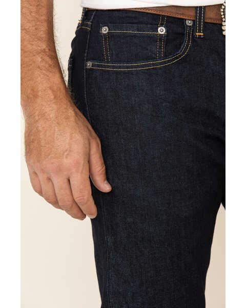 Levi's Men's 502 Rosefinch Regular Stretch Tapered Fit Jeans, Blue, hi-res