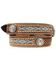Image #4 - Ariat Men's Aztec Concho Belt, Natural, hi-res