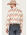 Image #4 - Dale Brisby Men's All-Over Digtal Print Long Sleeve Snap Western Shirt, Natural, hi-res
