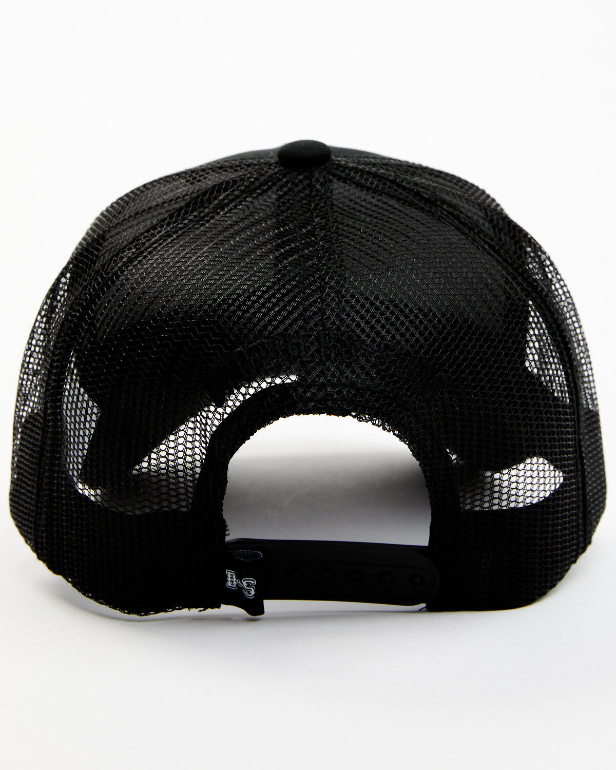 Image #3 - Brothers and Sons Men's B&S Varsity Patch Ball Cap, Black, hi-res