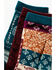 Shyanne Women's Multicolored Patchwork Paisley 3-Pack Crew Socks , Multi, hi-res