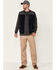 Image #2 - Wrangler ATS Men's All-Terrain Dark Sapphire Fleece Zip-Front Bomber Vest, Blue, hi-res