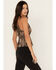 Image #2 - Shyanne Women's Southwestern Print Lace Cami Top, , hi-res