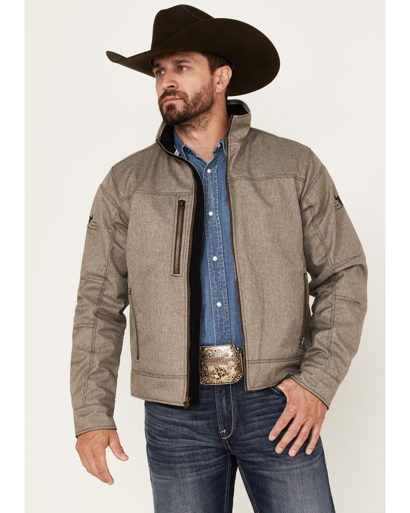 Cowboy Hardware Men s Tech Woodsman Solid Jacket