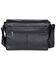Image #2 - Scully Women's Leather Messenger Bag, Black, hi-res