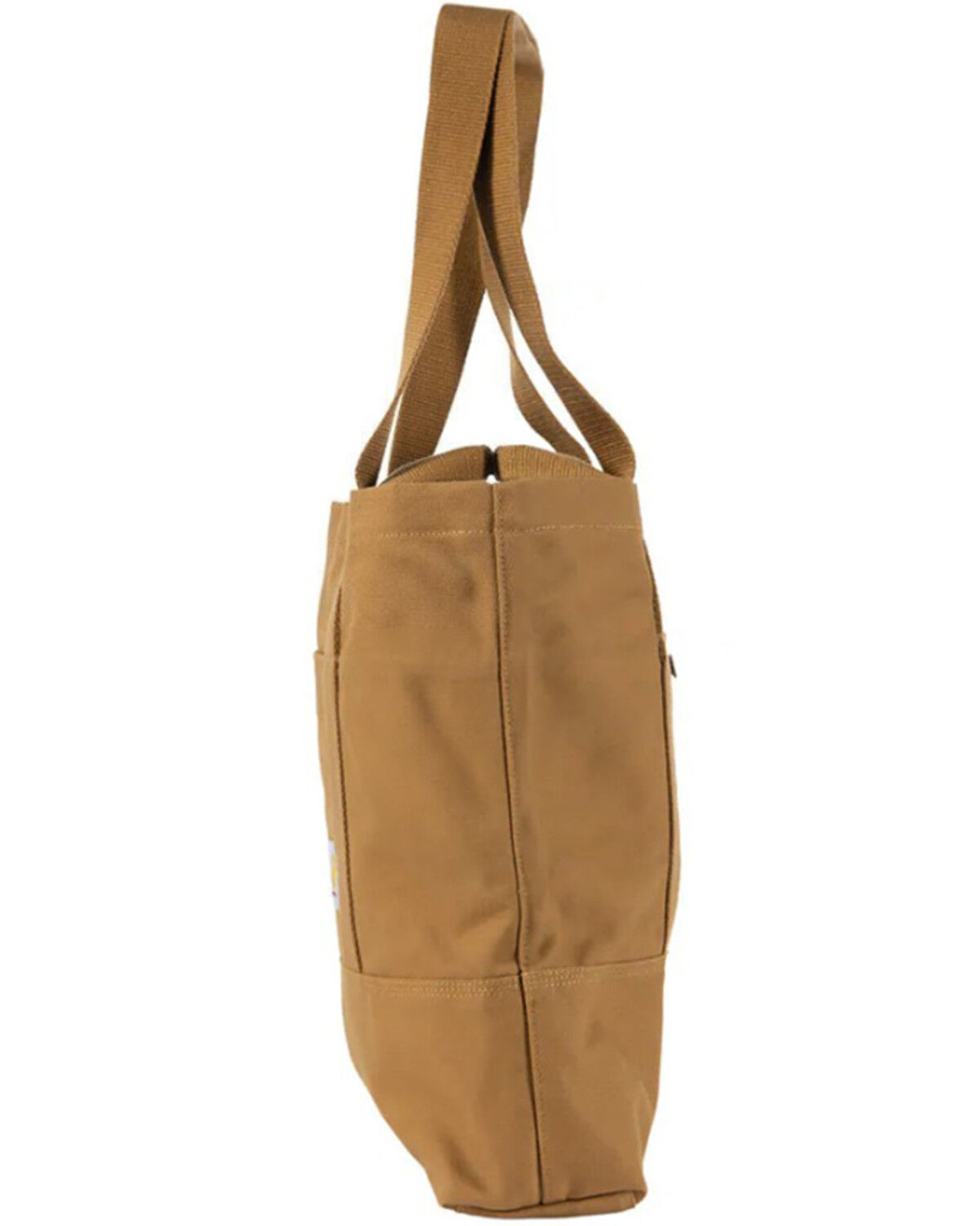 Image #3 - Carhartt 18L Firm Duck Tote Bag, Brown, hi-res