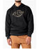 Image #1 - Dickies Men's Durable Water Resistant Hooded Work Sweatshirt, Black, hi-res
