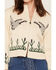 Image #3 - Sadie & Sage Women's Goose Zip-Up Sweater, Cream, hi-res