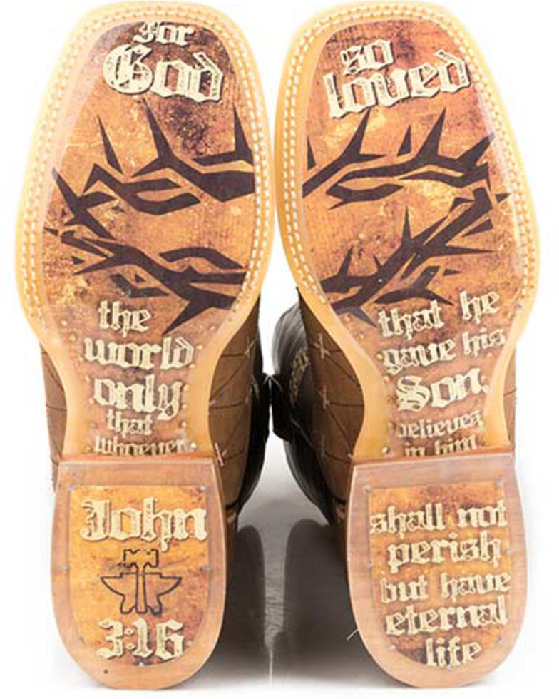 Tin Haul Men S John 3 16 Western Boots Square Toe Boot Barn