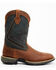 Brothers & Sons Men's Zero Gravity Lite Western Performance Boots - Broad Square Toe, Brown, hi-res