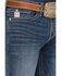 Cinch Men's Grant Medium Stonewash Relaxed Boot Performance Stretch Denim Jeans, Indigo, hi-res