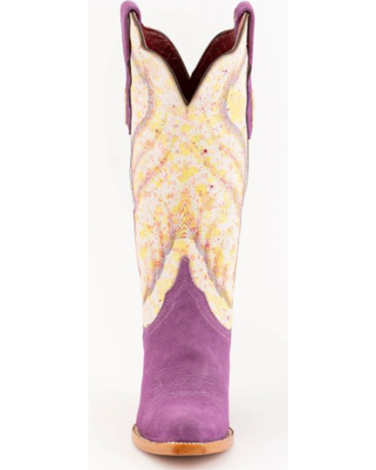 Image #4 - Ferrini Women's Candy Western Boots - Snip Toe, Purple, hi-res