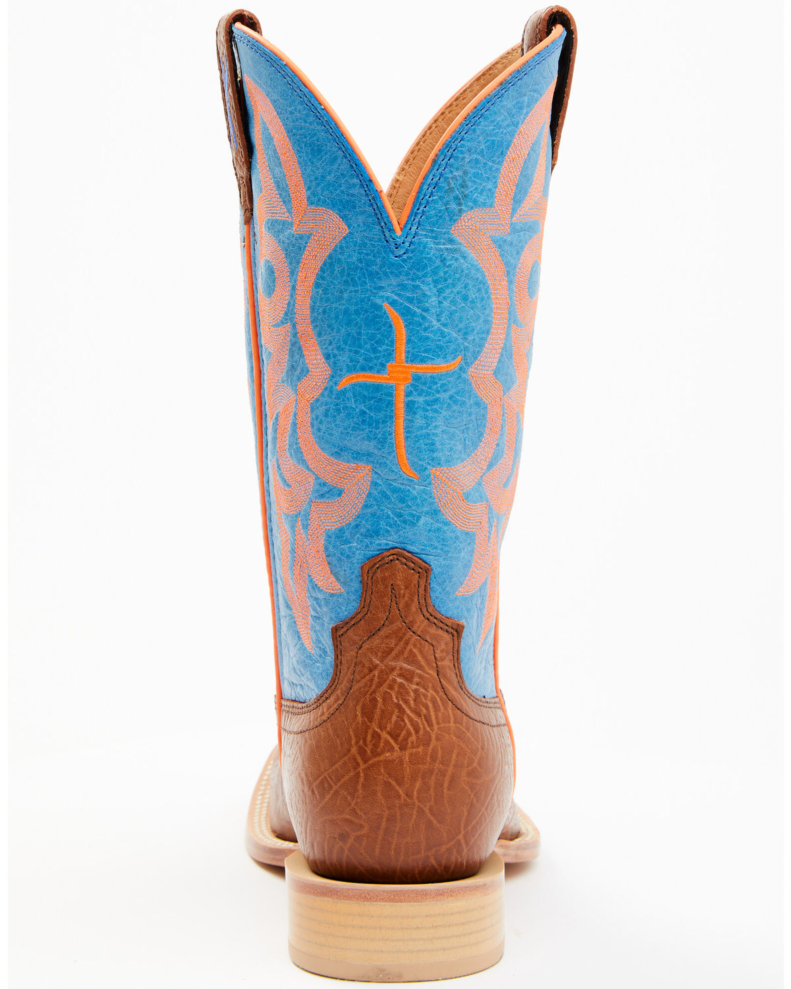 Image #10 - HOOey by Twisted X Men's Square Toe Western Boots, Cognac, hi-res