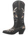 Dingo Women's Full Bloom Western Boots - Medium Toe, Black, hi-res