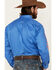 Ariat Men's Blue Team Logo Button Long Sleeve Western Shirt - Tall , Blue, hi-res