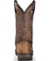 Image #13 - Durango Men's Rebel Saddle Western Boots, Bark, hi-res