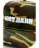Image #2 - Boot Barn Camo Print Logo Ball Cap, Camouflage, hi-res