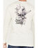 Image #4 - Cody James Men's Smoke Skeleton Long Sleeve Graphic T-Shirt, Natural, hi-res