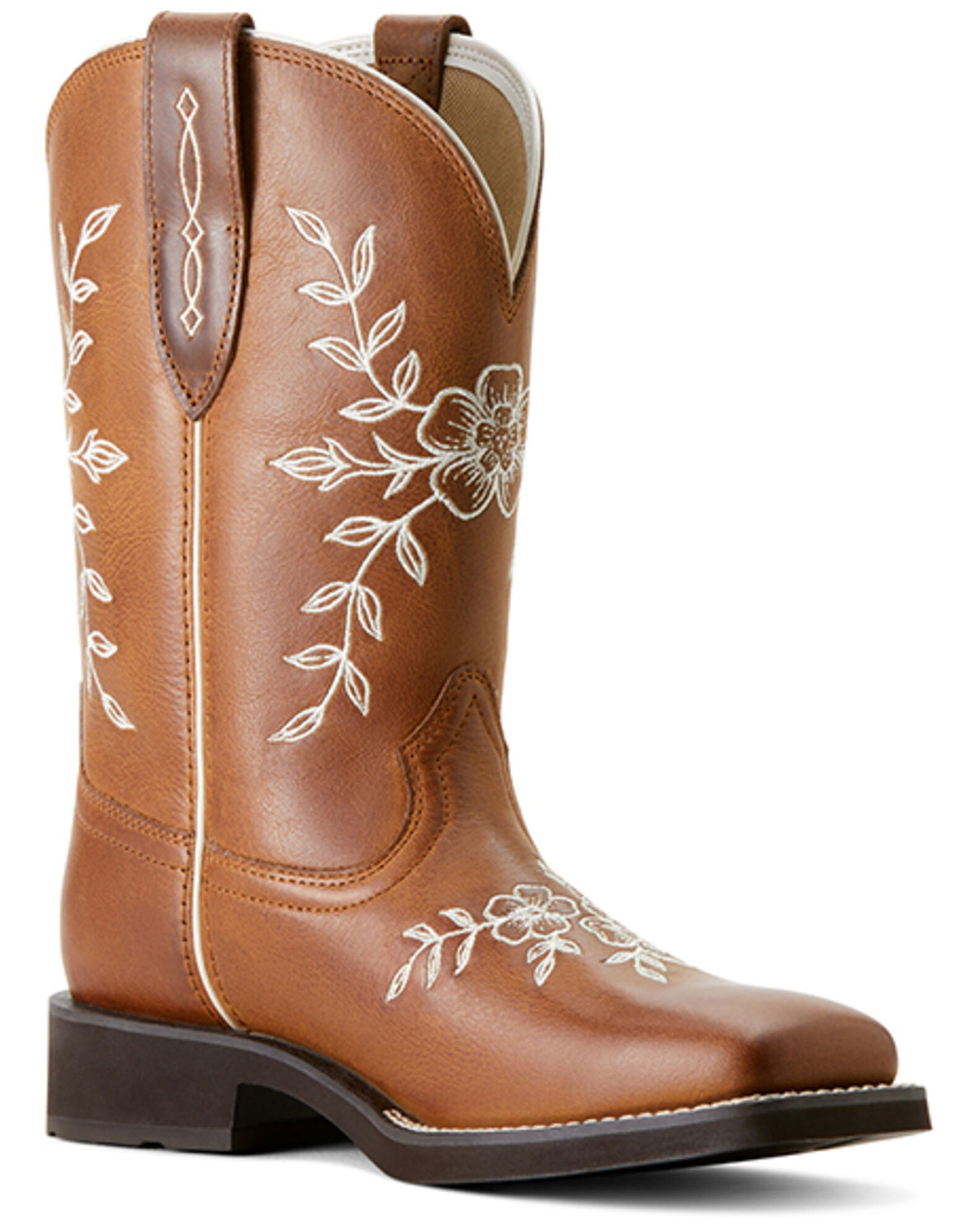 Ariat Women s Flora Country Cork Performance Western Boots Broad Square Toe Boot Barn