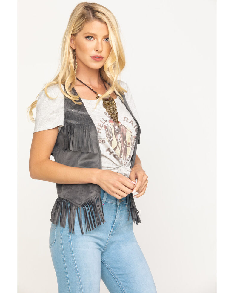 Idyllwind Women's Fringe N Faux Suede Vest Boot Barn