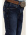 Image #2 - Wrangler 20x Toddler Boys' Dark Wash 42 Vintage Bootcut Jeans, , hi-res