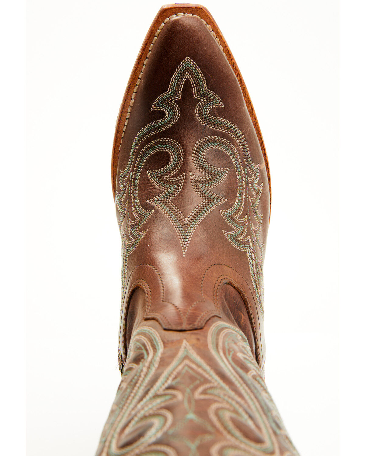 Image #6 - Durango Women's Crush Tall Western Boots - Snip Toe, Mahogany, hi-res