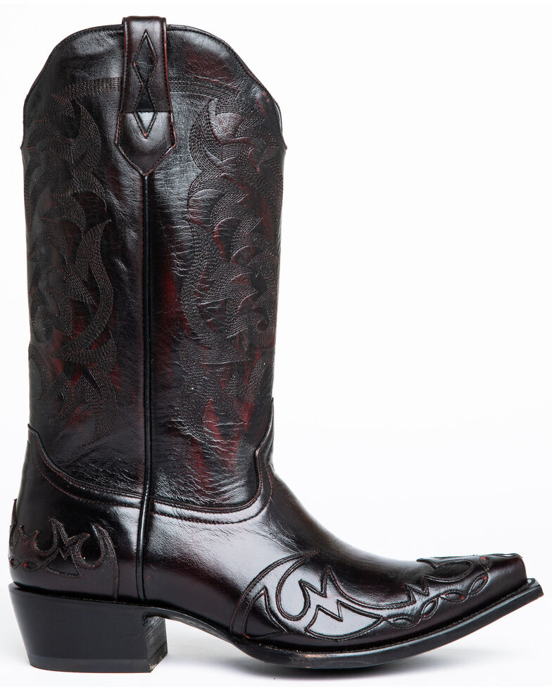 mens snip toe cowboy boots