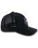 Hooey Men's Rocker Steiner Embroidered Logo Mesh-Back Flex-Fit Ball Cap , Black, hi-res