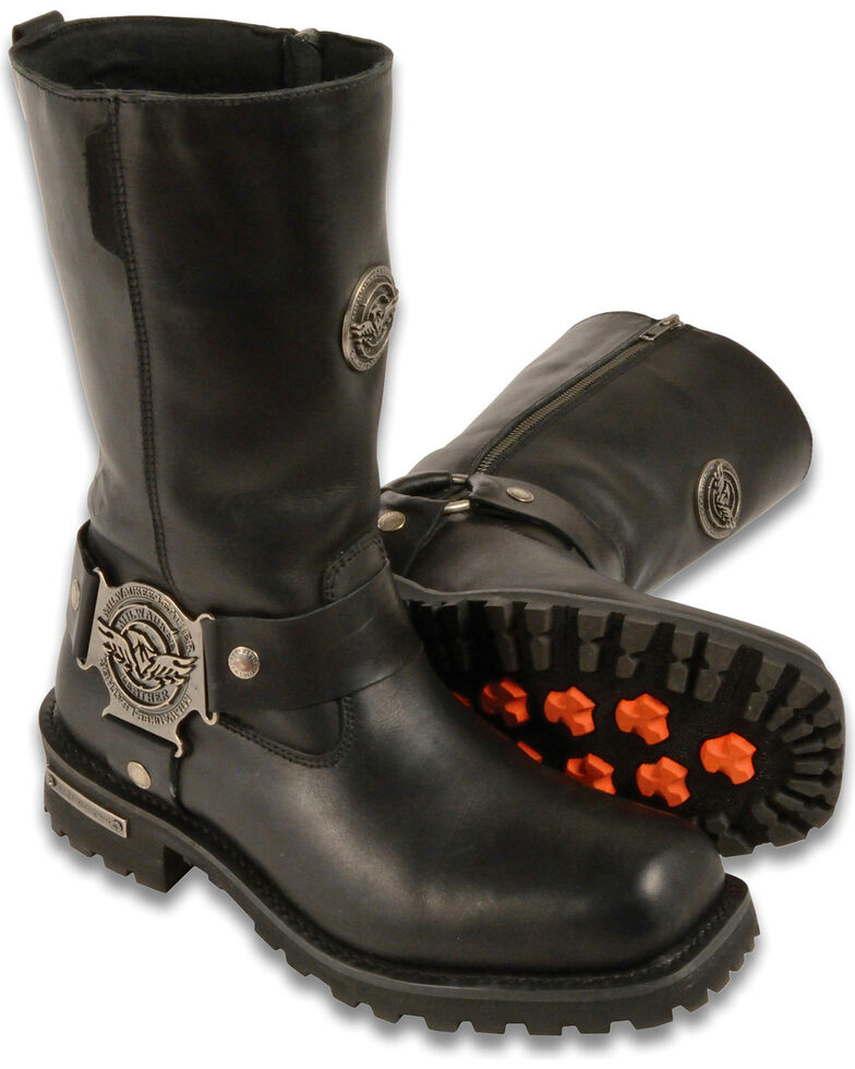 milwaukee harness motorcycle boots