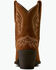 Image #3 - Ariat Women's Chandler Suede Booties - Snip Toe, Brown, hi-res