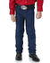 Image #2 - Wrangler Boys' ProRodeo Jeans Size 8-16, Indigo, hi-res