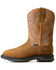 Image #2 - Ariat Men's WorkHog® XT Waterproof Wellington Work Boots - Round Toe, Brown, hi-res