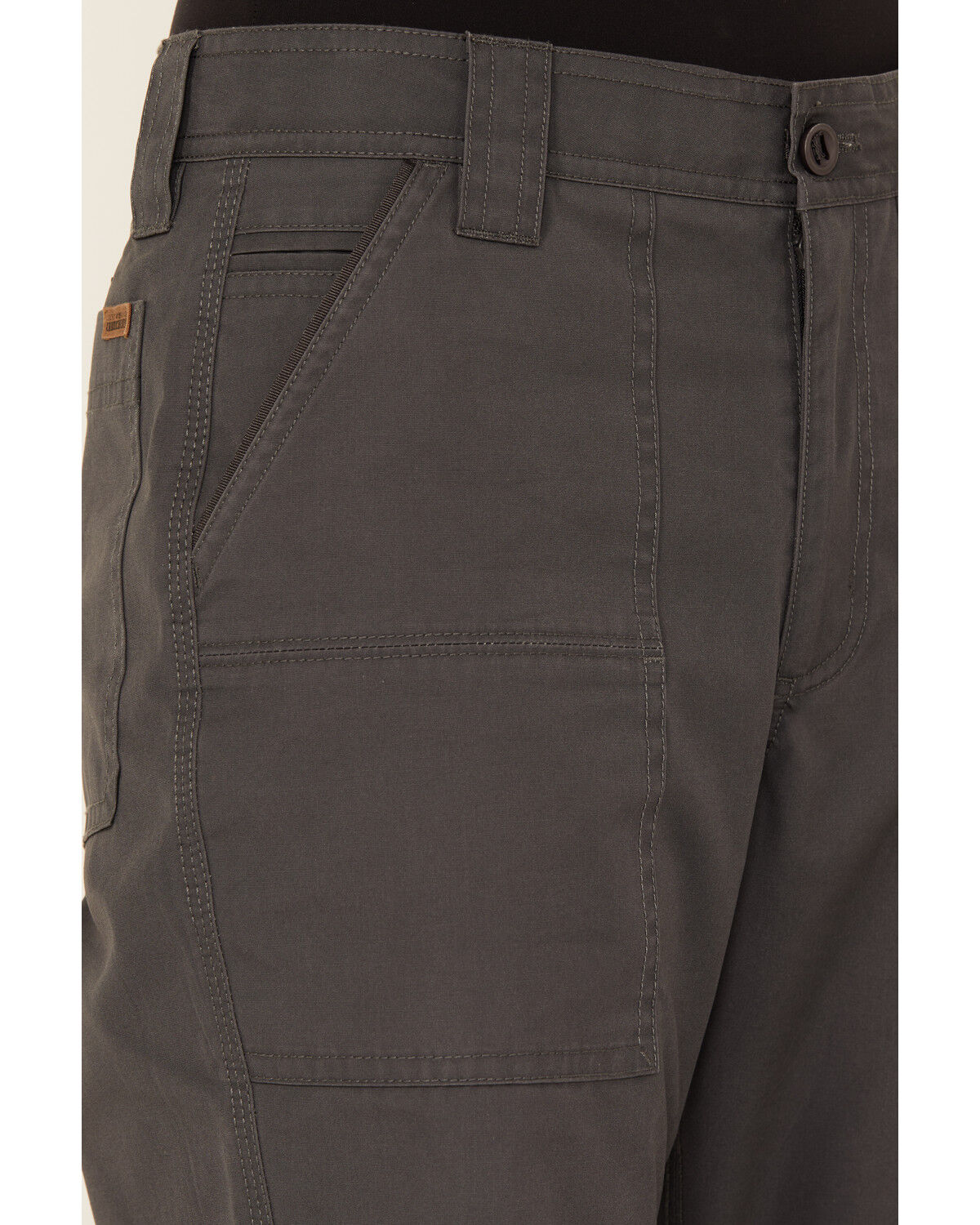 Image #2 - Lucky Brand Workwear Women's Canvas Fatigue Work Pants, Grey, hi-res