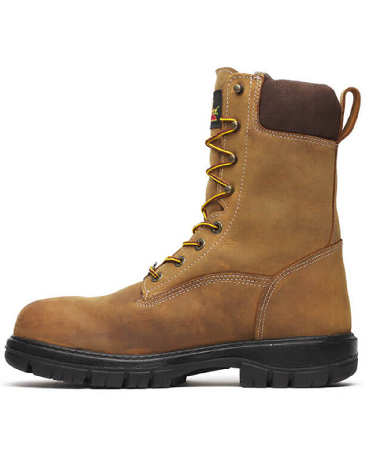 Image #3 - Thorogood Men's 8" Genesis Waterproof Boots - Soft Toe, Brown, hi-res