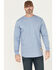 Image #2 - Cody James Men's FR Smoke Em Long Sleeve Graphic Work T-Shirt, Light Blue, hi-res