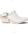 Image #2 - Golo Women's Woody Slip-On Booties - Snip Toe, White, hi-res