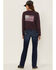 Image #3 - Ariat Women's Rebar Camden Medium Wash Flex Riveter Double Front Slim Leg Work Jeans, Blue, hi-res