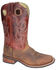 Image #1 - Smoky Mountain Timber Brown Western Boots - Square Toe, Brown, hi-res