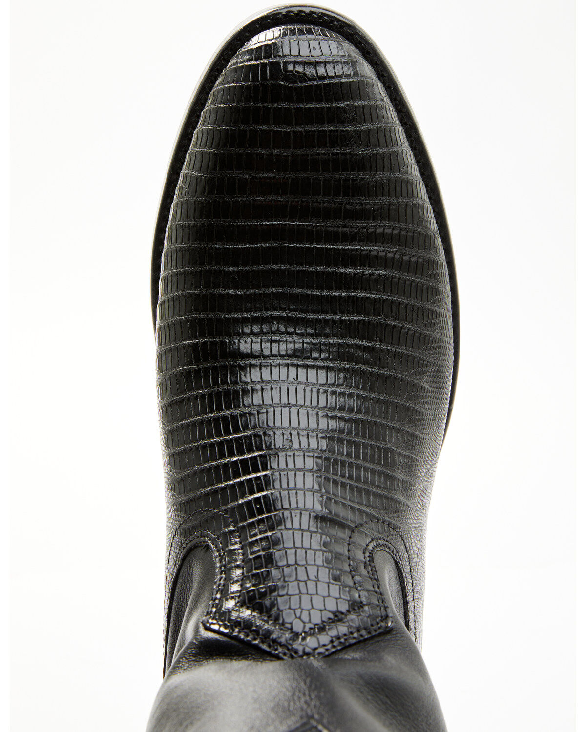 Image #6 - Cody James Black 1978® Men's Carmen Exotic Teju Lizard Roper Boots - Round Toe, Black, hi-res