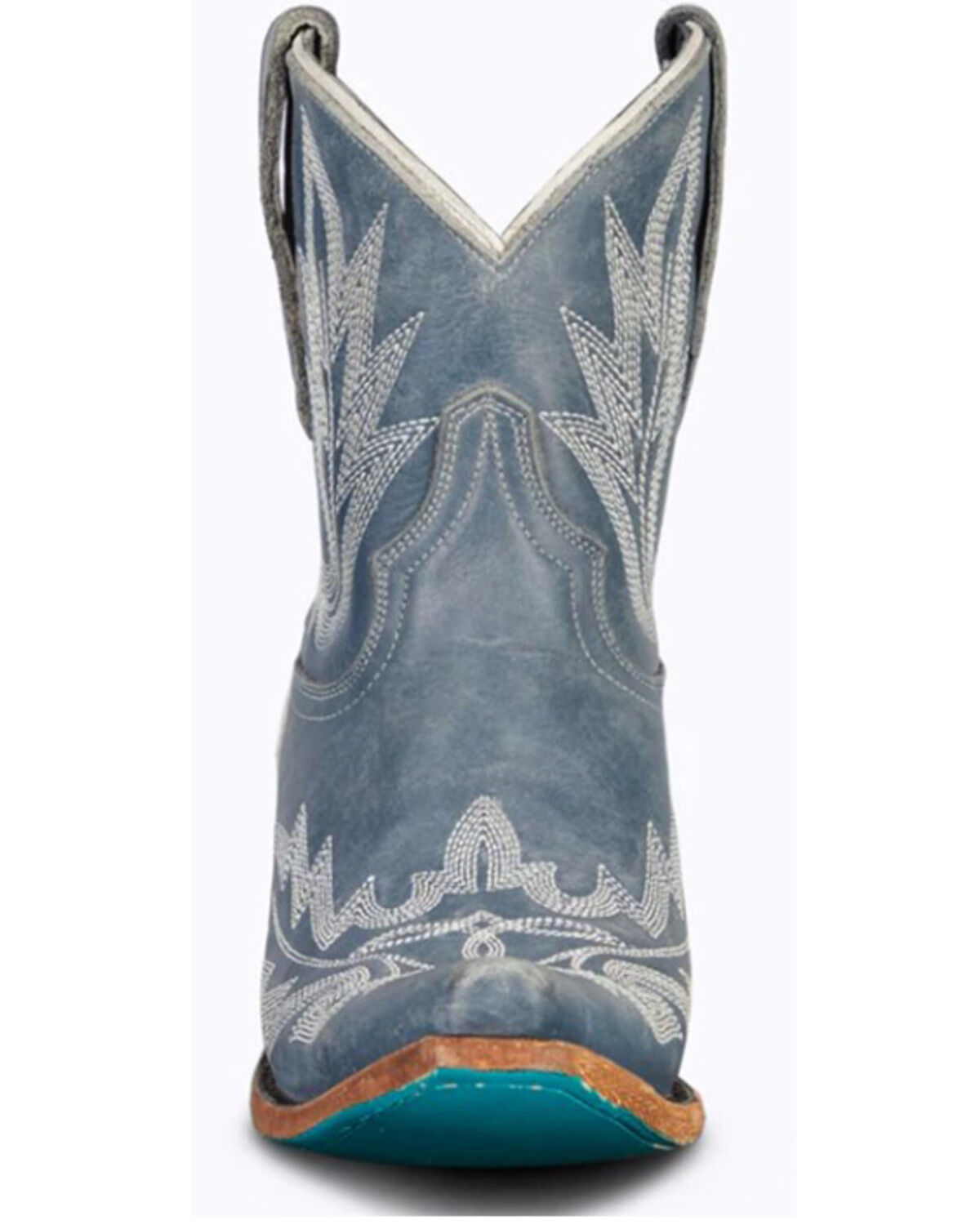 Image #4 - Lane Women's Lexington Distressed Western Fashion Booties - Snip Toe , , hi-res