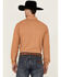 Image #4 - Ariat Men's Ace Solid Retro Long Sleeve Snap Western Shirt , Tan, hi-res