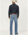Image #3 - Ariat Men's M4 Medium Wash Relaxed Bootcut Stretch Denim Jeans, Medium Wash, hi-res