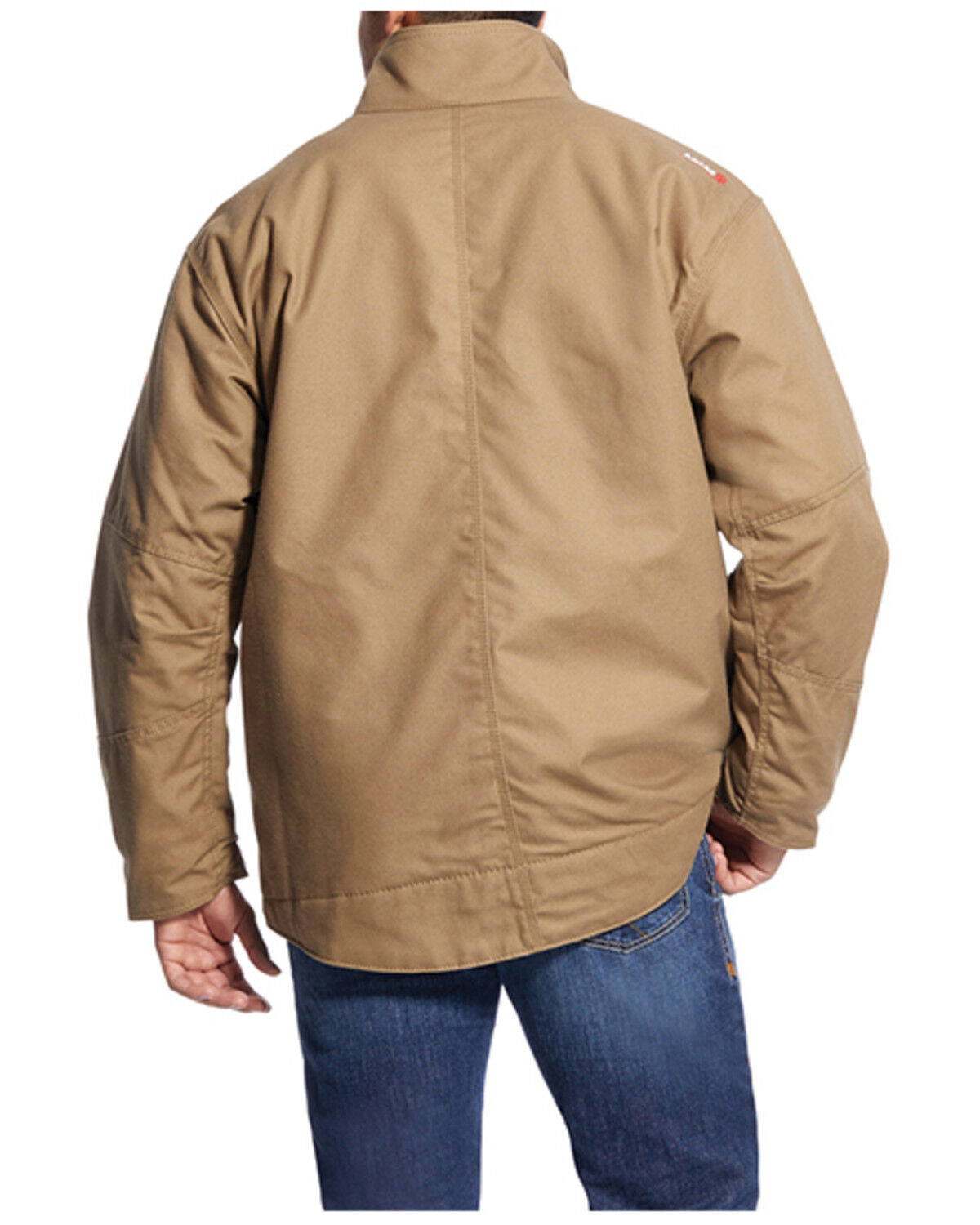 Image #2 - Ariat Men's FR Workhorse Work Jacket - Big & Tall, Beige/khaki, hi-res