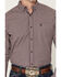 Image #3 - Ariat Men's Pro Series Jarvis Plaid Print Long Sleeve Button-Down Western Shirt, Blue, hi-res