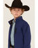 Image #2 - Cody James Boys' Coolville Softshell Bomber Jacket, Royal Blue, hi-res