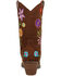 Image #5 - Dingo Little Girls' Flower Power Western Boots - Snip Toe, Brown, hi-res