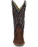 Image #4 - Justin Women's Breaking News Tall Western Boots - Square Toe, Dark Brown, hi-res