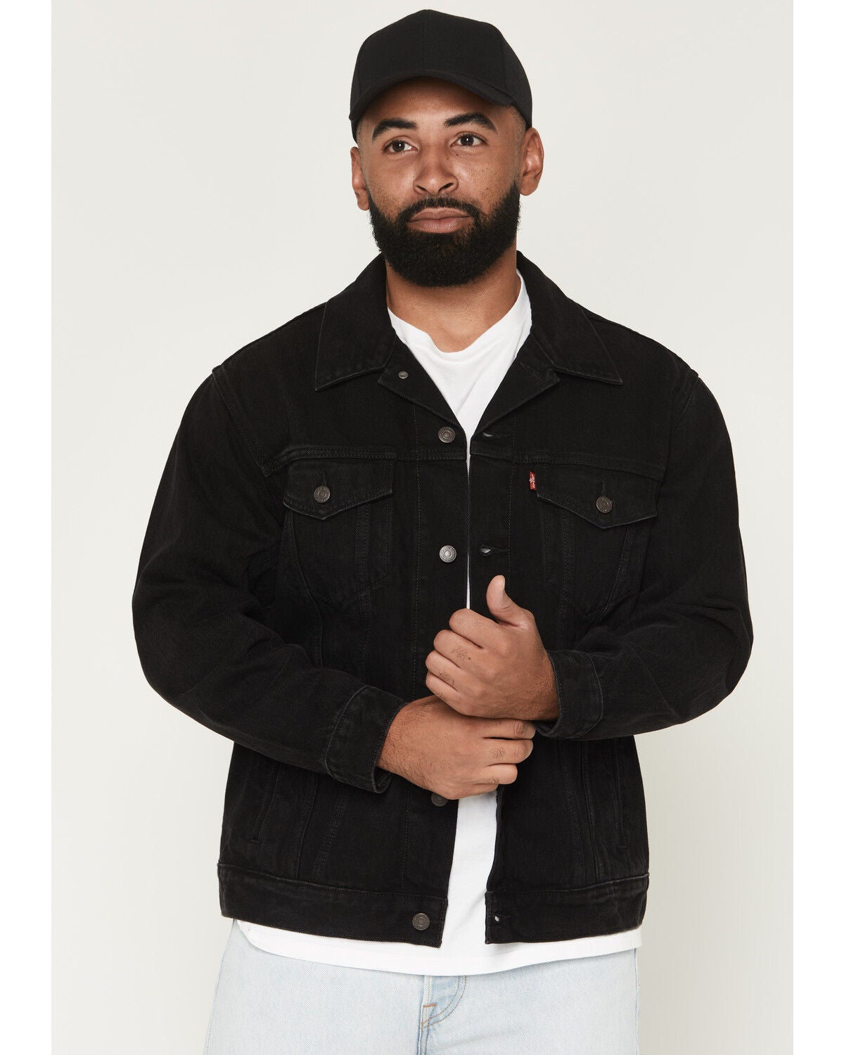 Levi's Men's Never Too Much Relaxed Fit Trucker Jacket, Tan, hi-res